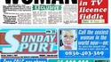 Le Sunday sport est un tabloïd britannique...