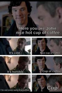 Une bonne tasse de café chaude
