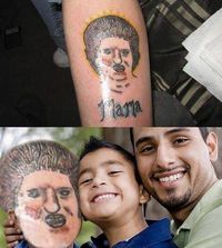 Le tatouage de la maman