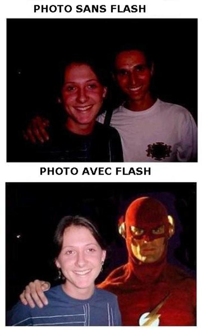 Une photo avec ou sans Flash