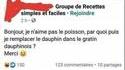 Qui a une recette à proposer?