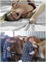 Où est-ce que tu as appris à faire ça?