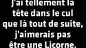 Non aux licornes matinales !