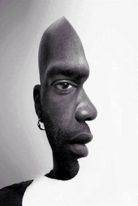 Two faces, one man