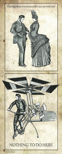 Un couple de l'époque