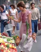 Emmener bébé au marché