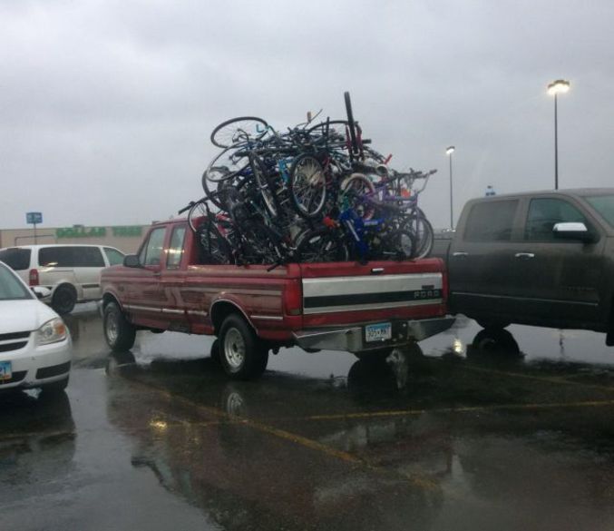 Je crois savoir où est passé mon vélo volé...