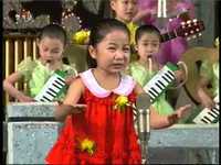 De mignons petits Coréens du Nord