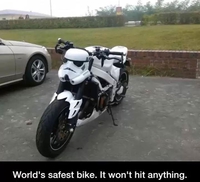 La moto la plus sûre du monde