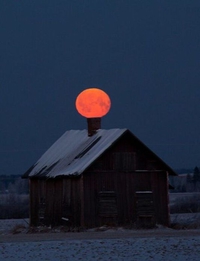 La cabane et la lune