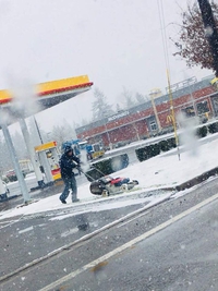 La neige est trop haute