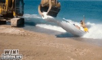 Tournez manège à la plage
