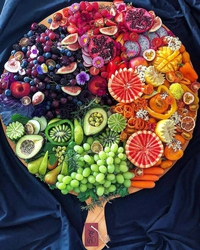 Un plateau de fruits