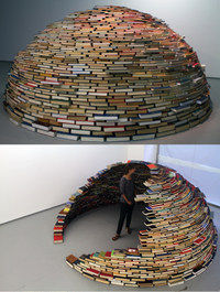 un igloo de livre