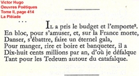 Victor Hugo: un visionnaire?