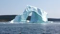 Magnifiques images d'un effondrement d'iceberg