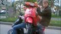 Transport de scooter en scooter