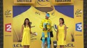 Tour de France: Le vainqueur de l'étape, Vincenzo Nibali se prend un vent