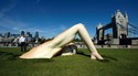 Nager dans l'herbe