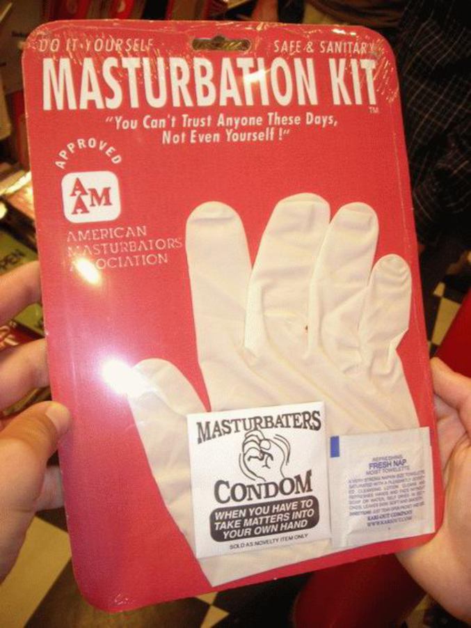 Un kit pour se masturber en toute sécurité
