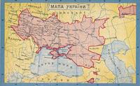 La Grande Ukraine, carte de 1919