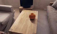 La citrouille qui bouge