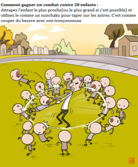 Comment combattre 20 enfants