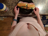 Midi, l'heure du sandwich