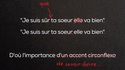 Tu as eu des nouvelles de ma soeur? 