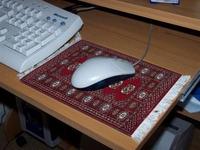 Joli tapis pour une souris