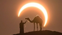 Eclipse en plein désert