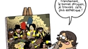 Le gilet jaune guidant le peuple