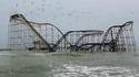 L'attraction Jet star après l'ouragan Sandy de 2012