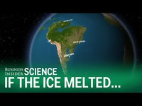 La terre après la fonte des pôles