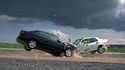 Colision entre voitures