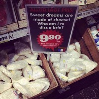 Sweet dreams are made of cheese