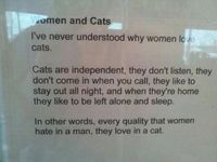 Femmes et chats
