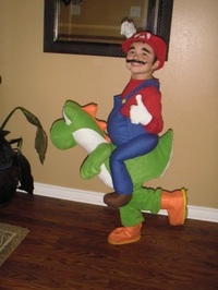 Cosplay Mario et Yoshio