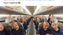 Seul dans l'avion, ce type se photographie à toutes les places vides et photoshop fait le reste !