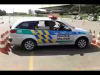 Quick getaway car with a tight space