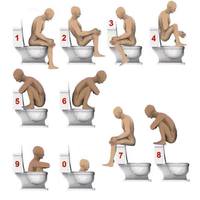 Position fécale