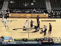 Basketball Referee Gets Knocked Out 1 Second Into Game