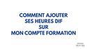 Petit rappel ! 