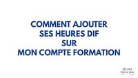 Petit rappel ! 