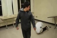 Scène de combat réaliste