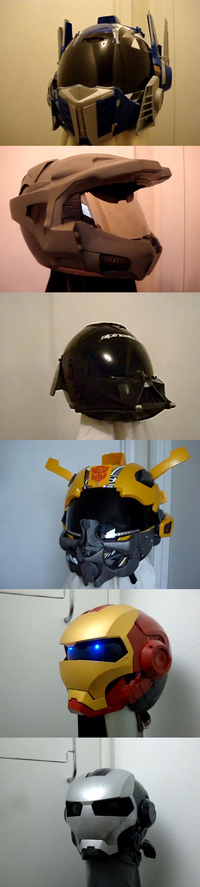 Collection de casques