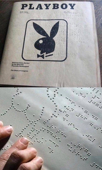Livre en braille