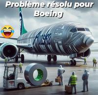 Problème résolu pour Boeing