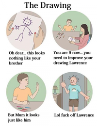 Dessiner son frère