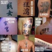 Tatouages traduits
